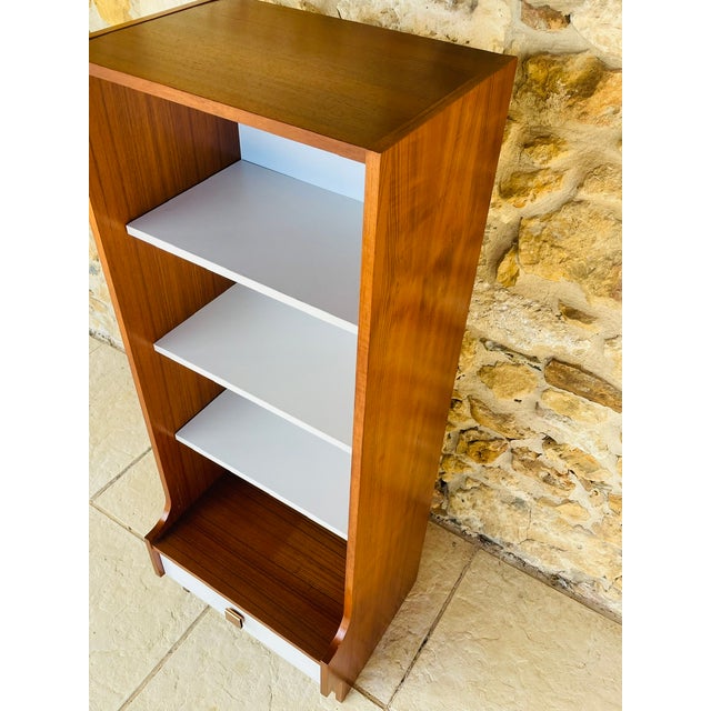 Vintage Teak Shelving Unit with Drawer, 1970s For Sale - Image 18 of 18