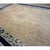 1930s Beige Open Field Light Blue Floral Shou Symbols Antique Chinese Peking Rug For Sale - Image 4 of 10