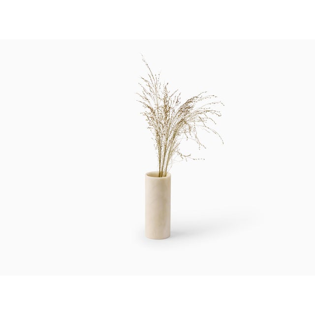 Minimalist Marble Vase by Manuel Aires mateus, Set of 3 For Sale - Image 6 of 13