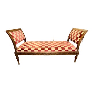 18th C. Italian Walnut Day Bed For Sale