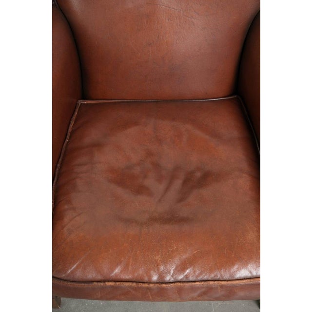Club Chairs in Sheepskin Leather, Set of 2 For Sale - Image 6 of 16