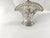 Art Nouveau C1890 German Breidenstein Silver Glass Basket - 1 Pc For Sale - Image 3 of 13