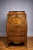 Louis XV Marquetry Secretaire with Gallant Scene in Gilt Bronze For Sale - Image 3 of 7