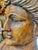 Brown Pair Large Hand Carved Wood Figureheads, Italy For Sale - Image 8 of 13