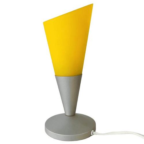 Vintage Kryolit Table Lamp in Grey and Yellow from Ikea, 1990s For Sale - Image 9 of 9