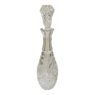 Vintage Liqueur Decanter Diamond Pattern For Sale