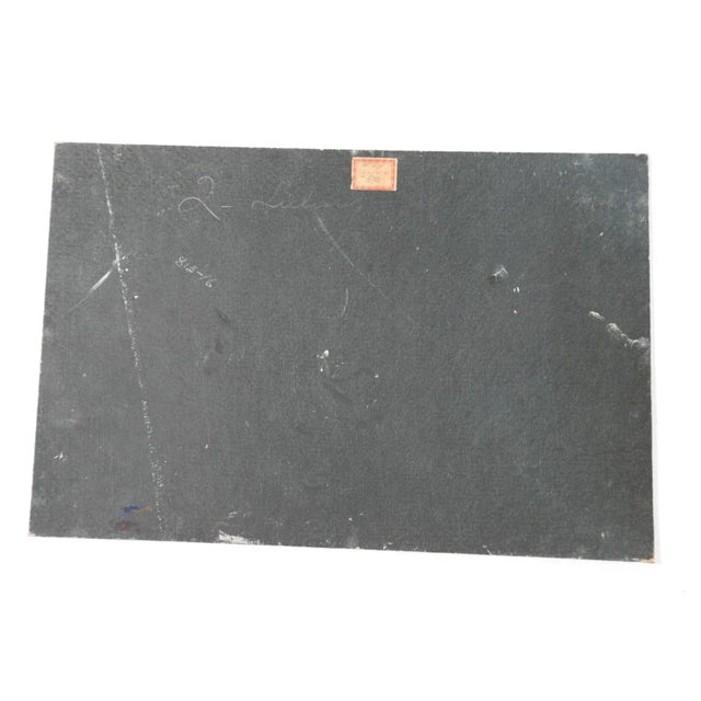 Paper Early 20th Century Peaches Melons Still Life Painting For Sale - Image 7 of 7