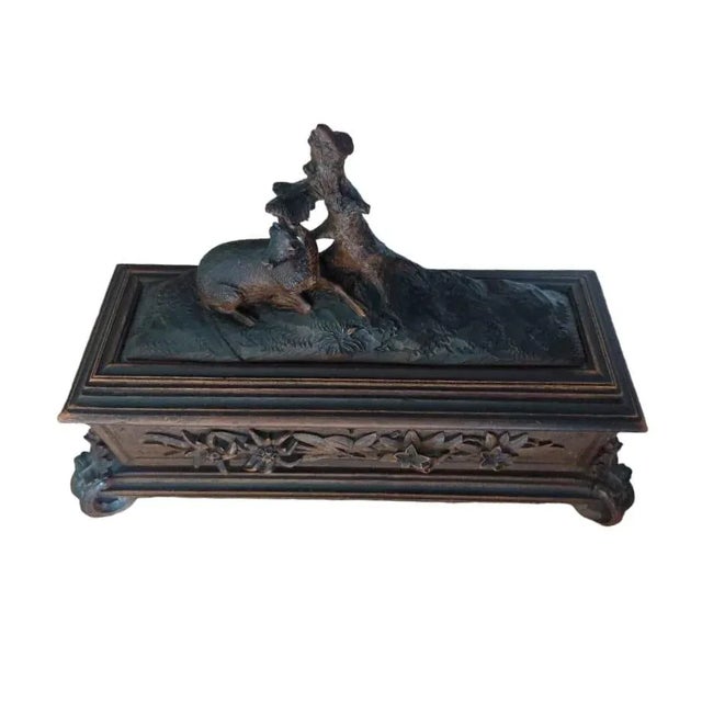 Black Forest Jewelery Box For Sale - Image 3 of 8