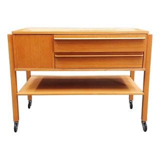 Mid-Century Mobile Sewing Table, 1960s For Sale