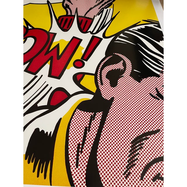 Roy Lichtenstein (1923-1997) Iconic Exhibit Poster Sweet Dreams, Baby (1965), Original Roy Lichtenstein Museum Poster, Printed in Denmark For Sale - Image 10 of 11