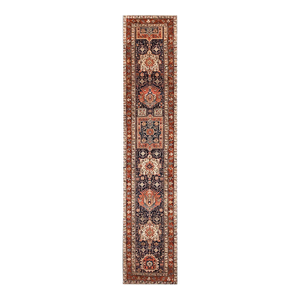 19th Century N.W. Persian Shahsavan Carpet ( 3' x 16' - 90 x 488 )