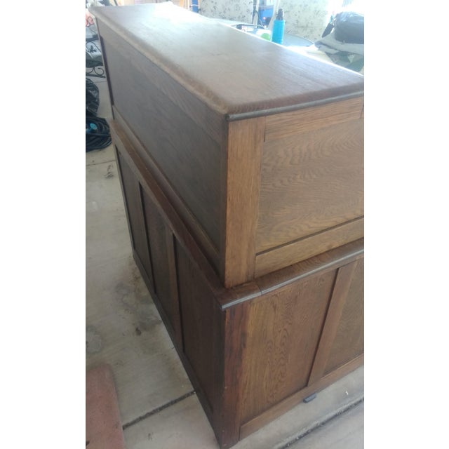 Restored 1910 Edwardian Roll Top Desk Chairish