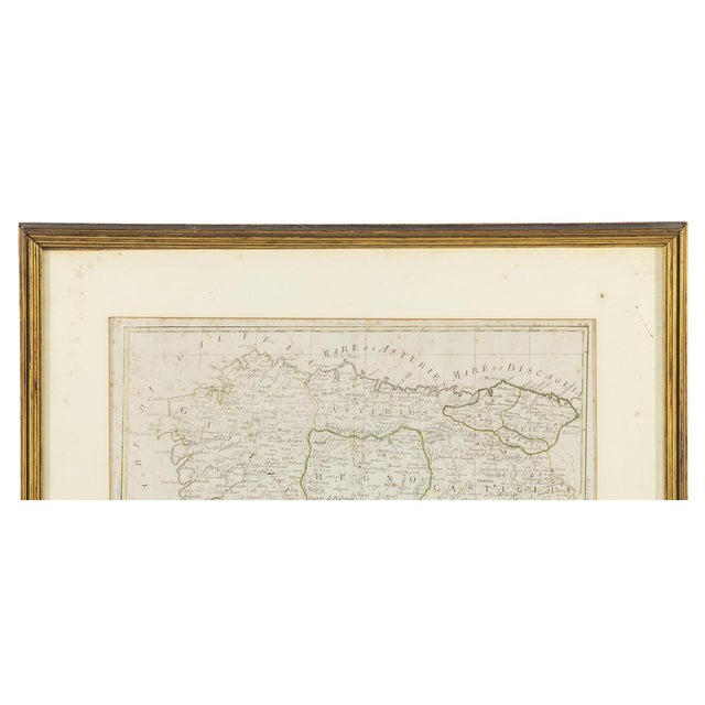 Map The Kingdoms of Galicia with Asturies and Leon For Sale - Image 5 of 8