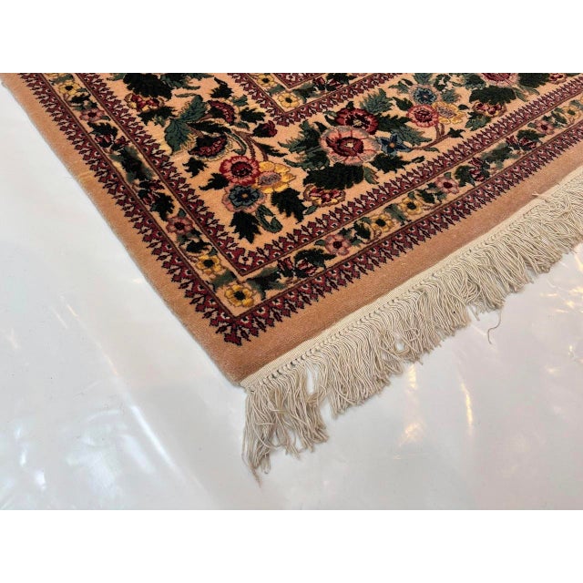 1980s Pak Persian Tabriz , 6' X 9'5 For Sale - Image 5 of 5