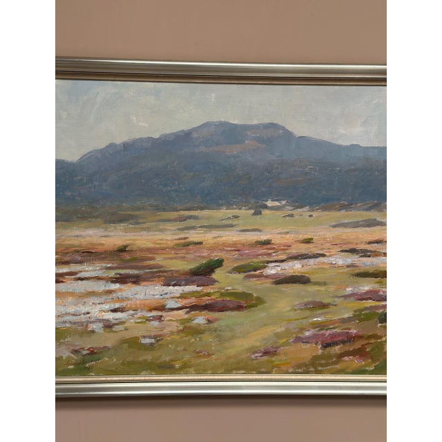 Gunnar Wallentin, Landscape, 1960s, Oil on Canvas, Framed For Sale - Image 7 of 18