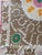 Tan Suzani Textile Wall Art — Neutral Tan Samarkand Embroidery, 3'10'' X 5'3'' For Sale - Image 8 of 11