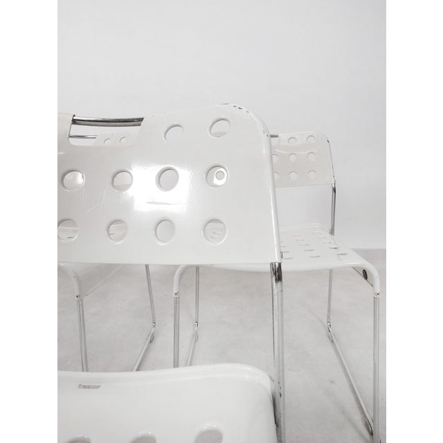 Omstak Chairs by Rodney Kinsman for Bieffeplast, 1980s, Set of 6 For Sale - Image 11 of 18