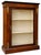 Victorian English Satinwood and Gilt Metal Glazed Pier Cabinet in Walnut, 1890s For Sale - Image 3 of 13