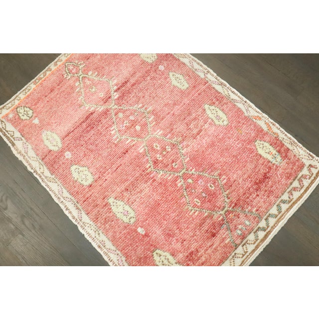 a mid 20th century small square turkish rug Details rug no. j4686 size 2' 5" x 3' 5" (74 x 104 cm) rug type Anatolian size...