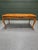 Vintage Louis XV Style Carved Walnut Marquetry & Parquetry Coffee Table For Sale - Image 4 of 12