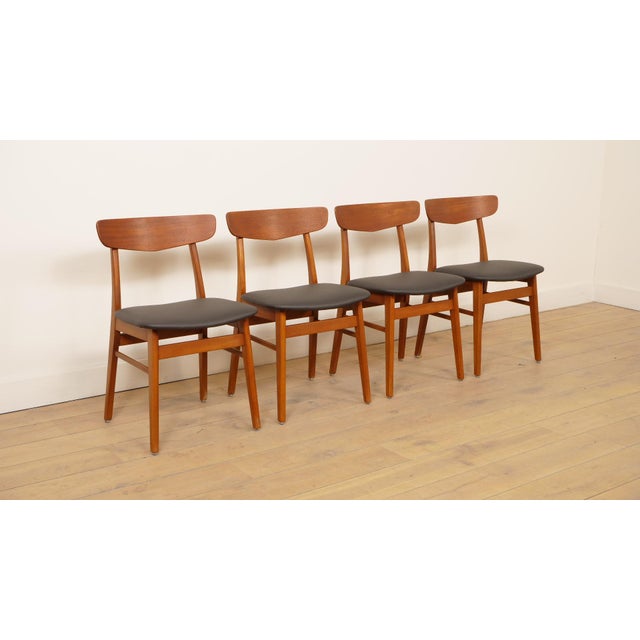 Mid-Century Modern Dining Chairs from Farstrup Furniture, Set of 4 For Sale - Image 3 of 14