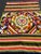 Vintage Brightly Adorned Aztec Calendar Inspired Wool Blanket/Rug For Sale - Image 13 of 15
