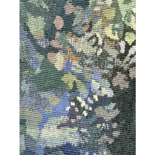 French Impressionist Tapestry with Forest Motif in the style of Aubusson, 1960s For Sale - Image 13 of 18