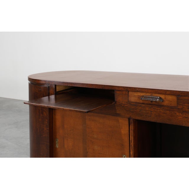 Large Art Deco Counter attributed to De Coene, Belgium, 1920s For Sale - Image 10 of 18