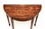 Inlaid Yew Wood Console Table, 1950 For Sale - Image 6 of 11