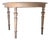 Antique Swedish Pine Demi Lune For Sale