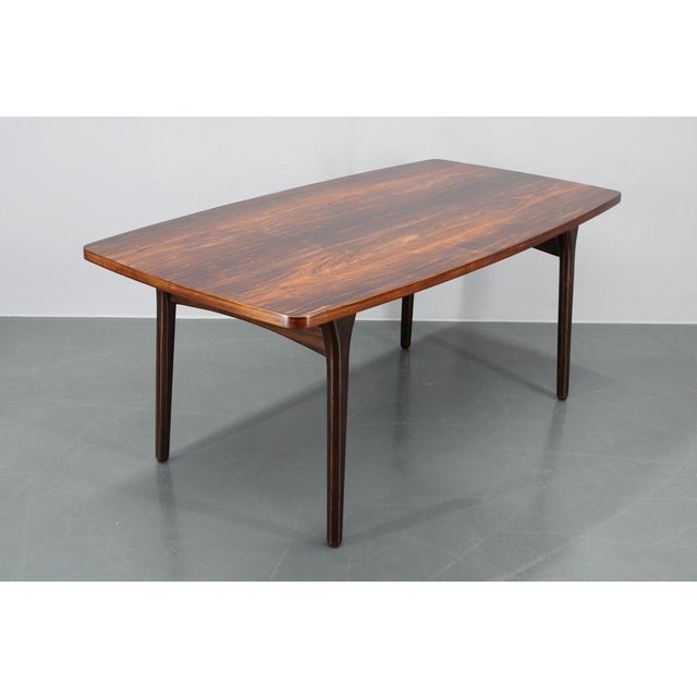 Large Danish Wooden Dining Table, 1960s For Sale - Image 13 of 16