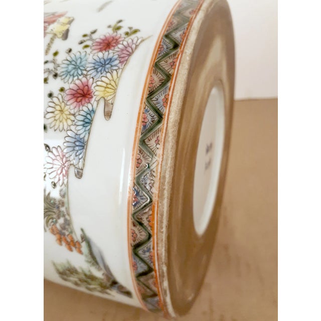 White Late 19th Century Chinese Porcelain Eight Immortals and Deities Bitong For Sale - Image 8 of 11