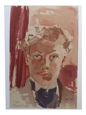 Raoul Dufy, Self-Portrait, Lithograph