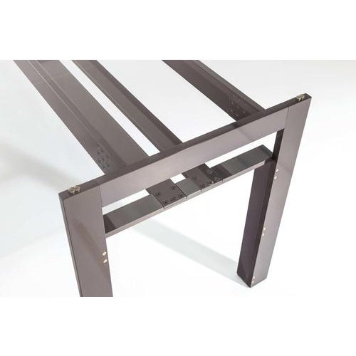 Mid-Century Doge Table with Aluminum Base by Carlo Scarpa for Cassina, Italy For Sale - Image 3 of 14