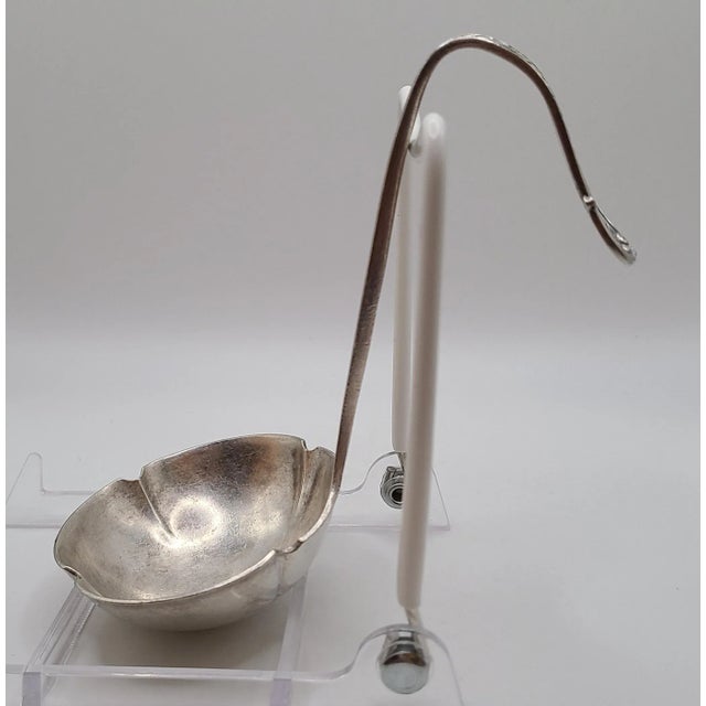C. 1924-1931 Vintage Fairmont Olympic Hotel Seattle L. Barth and Son, Inc. Nautical Maritime Theme Soup Ladle For Sale - Image 12 of 12