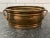 Metal Mid 20th Century Vintage Oval Brass Planter For Sale - Image 7 of 8