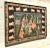Vintage Indian Pichwai Folk Art Painting on Silk For Sale - Image 4 of 14