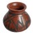 Signed Miniature Pottery Vase by Walter Lopez For Sale