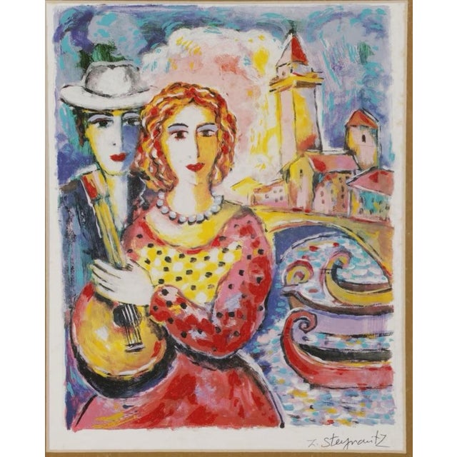 After Zamy Steynovitz (Israel/Poland, 1951 – 2000) Beauty and Beau, circa 1999 Seriolithograph on paper Signed in plate to...