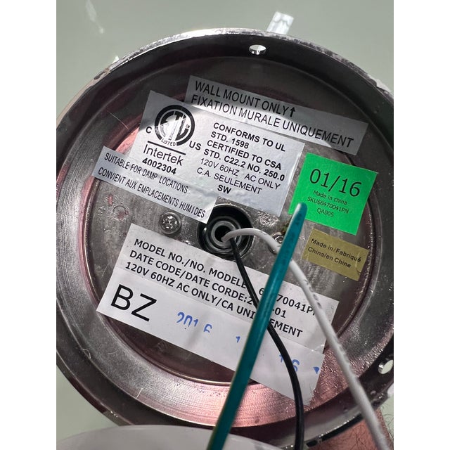 Restoration Hardware Bistro Globe Wall Sconces, Pair For Sale - Image 11 of 12