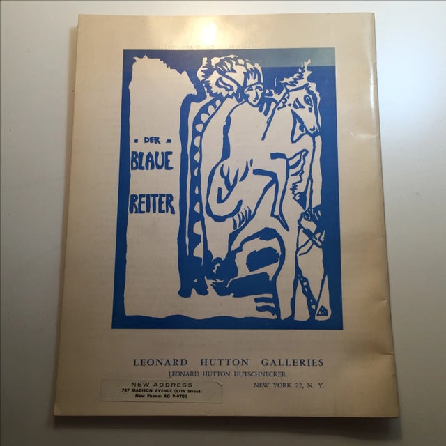 French Der Blaue Reiter Exhibition Catalog, 1963 For Sale - Image 3 of 9