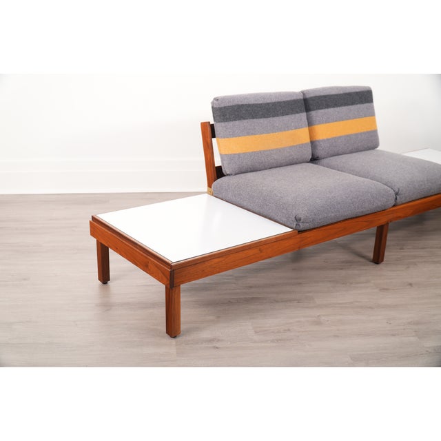 Mid 20th Century Mid 20th Century Modular Sofa Bench Attributed to Martin Borenstein for Brown Saltman For Sale - Image 5 of 8