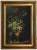 Flowers - Carlo De Tommasi Italia 2008 - Oil on canvas cm. 90x60 Gold leaf gilded and mahogany lacquered wooden frame...
