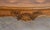 Antique Provençal Living Room Coffee Table in Solid Walnut, France, 20th Century For Sale - Image 4 of 6