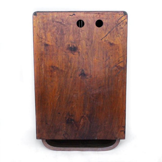 Brown Art Deco Chest of Drawers, 1930s For Sale - Image 8 of 16