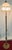 Green Antique Brass and Onyx Beaded Glass Shade Floor Lamp, 1950s For Sale - Image 8 of 9