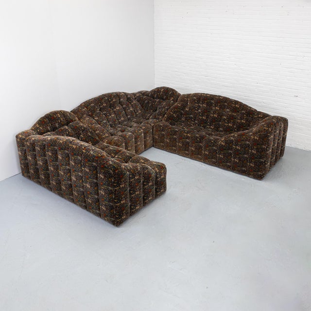 Modular Persian Sofa in Fabric, 1980s, Set of 3 For Sale - Image 15 of 15