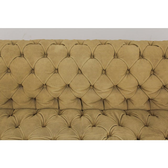 Textile Chesterfield Style English Design Sofa For Sale - Image 7 of 13