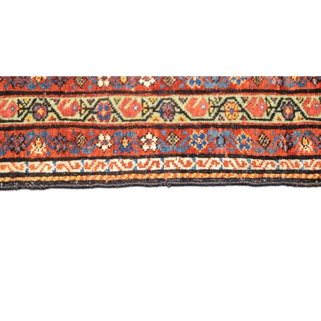 Late 18th Century Antique Persian Farahan Rug 4'4'' x 6'6'' For Sale - Image 9 of 12