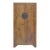 Square-Corner Elm Cabinet For Sale